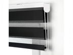 Estor enrollable 180x250 negro privacidad para casa